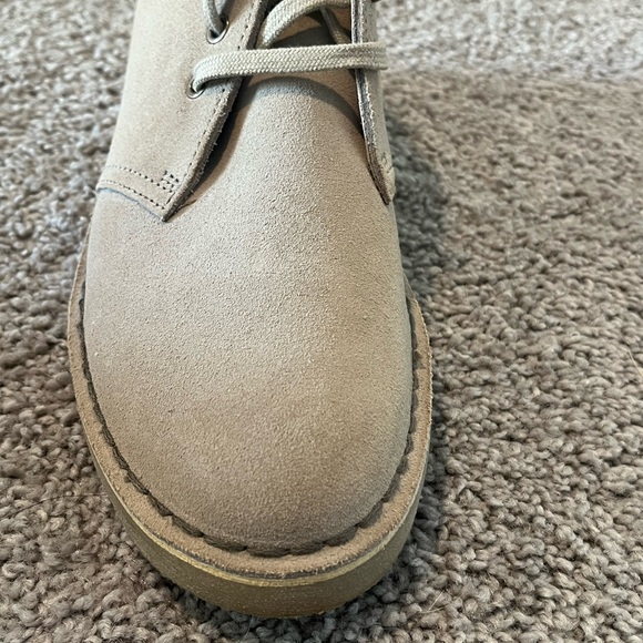 Clarks Women's Tan Suede Desert Boot Size 8 - Picture 8 of 15
